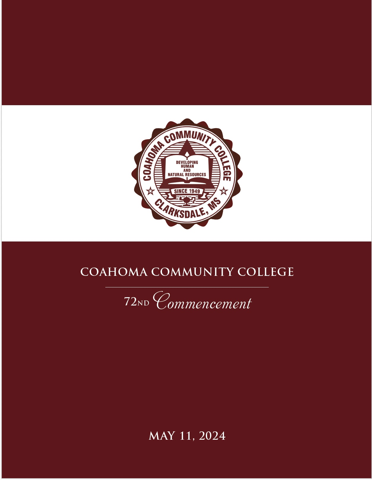 Commencement Program